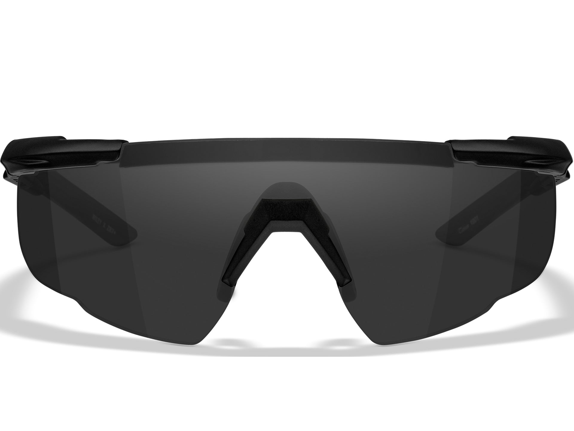 Occhiali tattici Wiley Saber Advanced neri con 2 lenti incluse