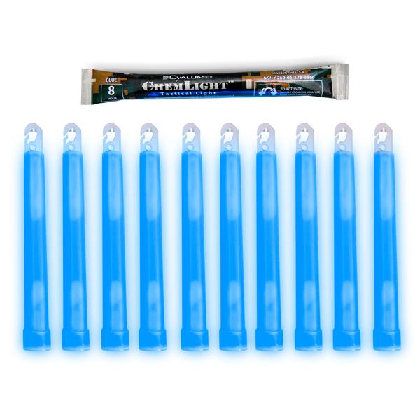 CHEMLIGHT CYALUME Stick fluorescenti durata 8H in tutti i colori - Militare Store