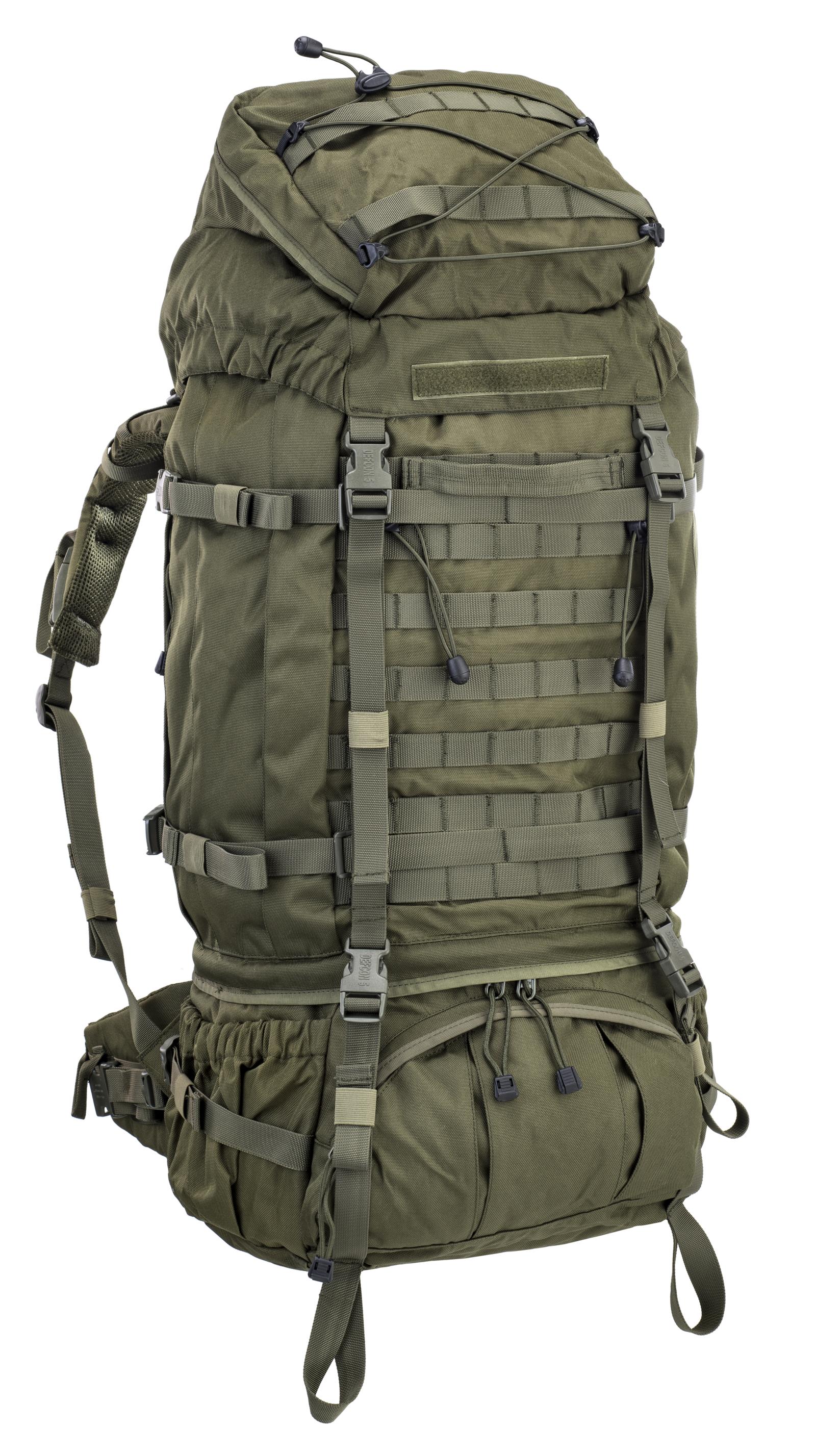 Zaino tattico DEFCON 5 long range 100 LT con schienale rigido estraibile - Militare Store