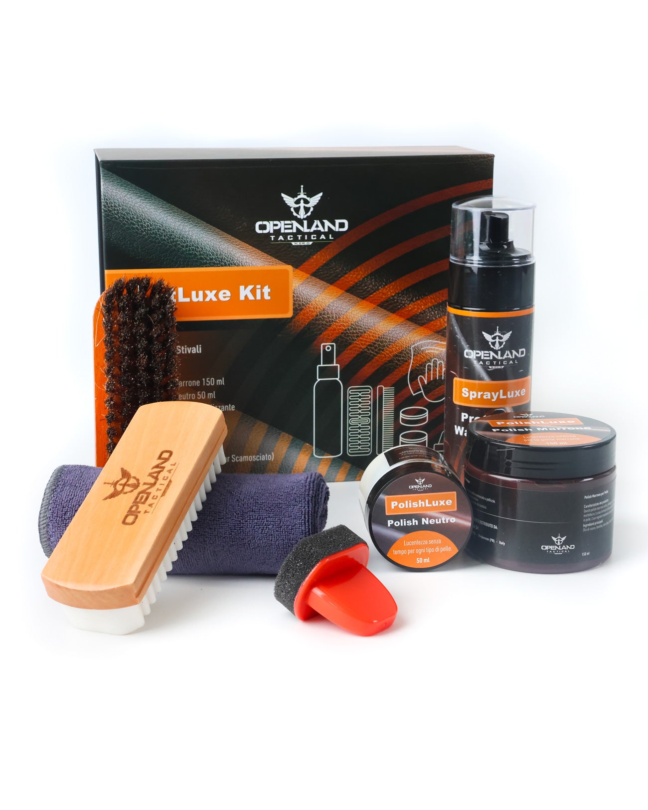 Kit pulizia Openland bootluxe - Militare Store