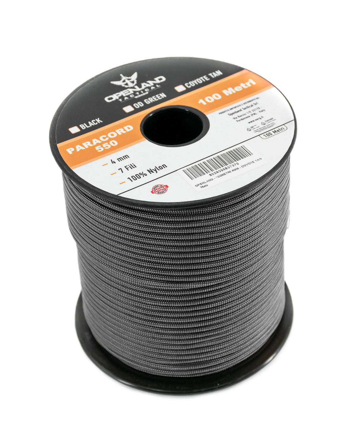 Paracord Openland 4 mm al metro - Militare Store