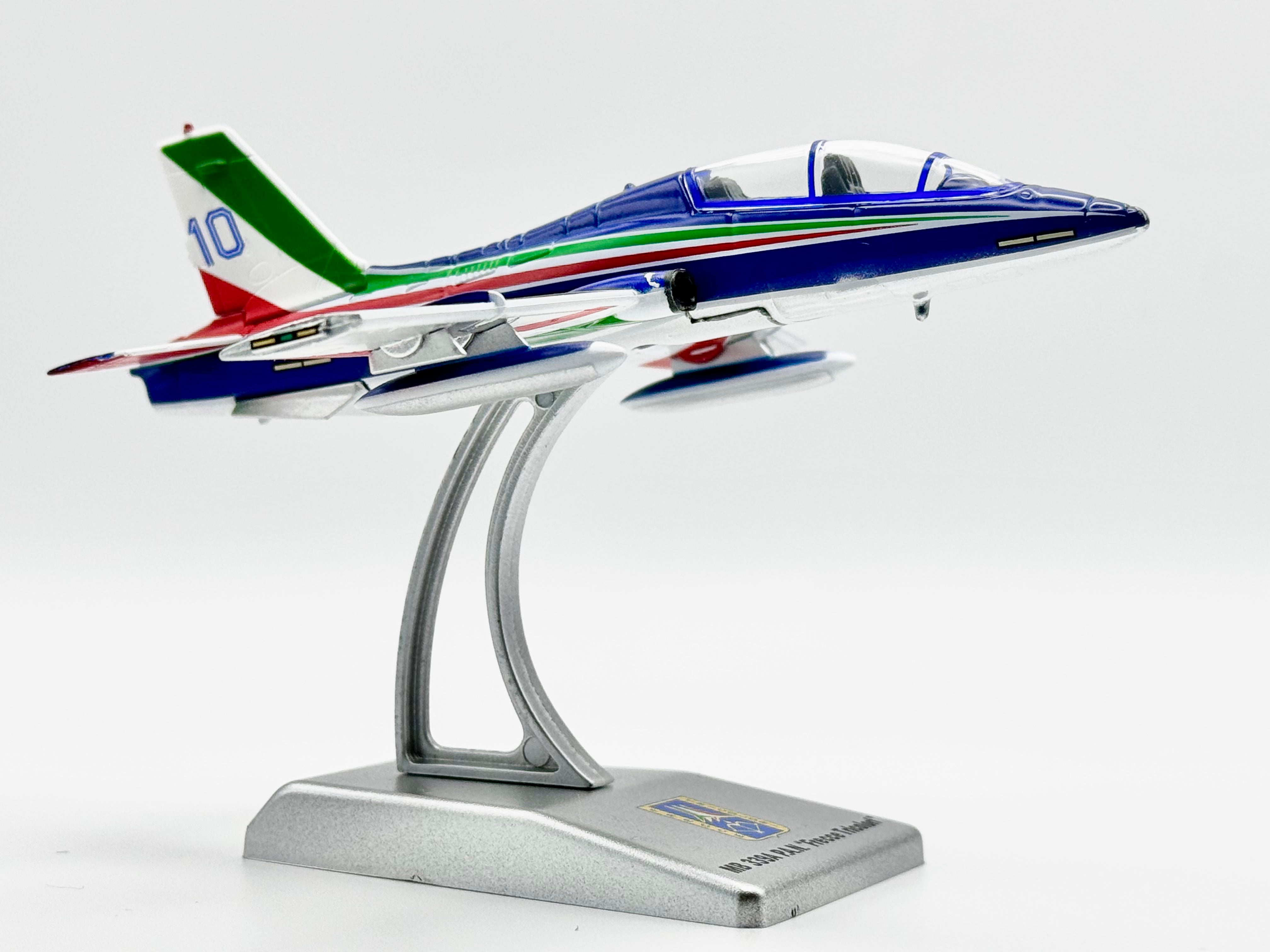 Modellino Frecce tricolori pony pan MB339A 1/100 livrea ufficiale 2025