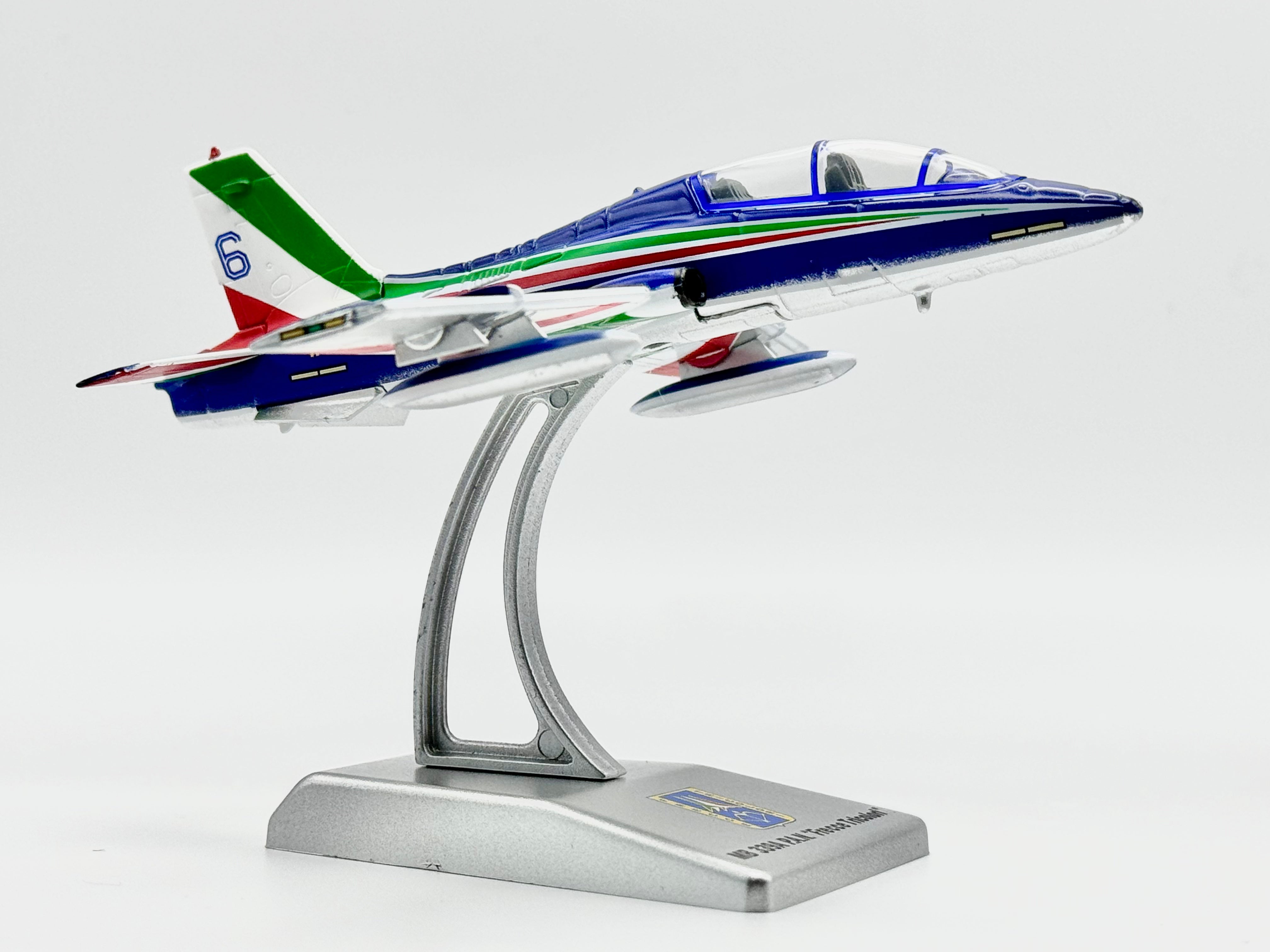 Modellino Frecce tricolori pony pan MB339A 1/100 livrea ufficiale 2025