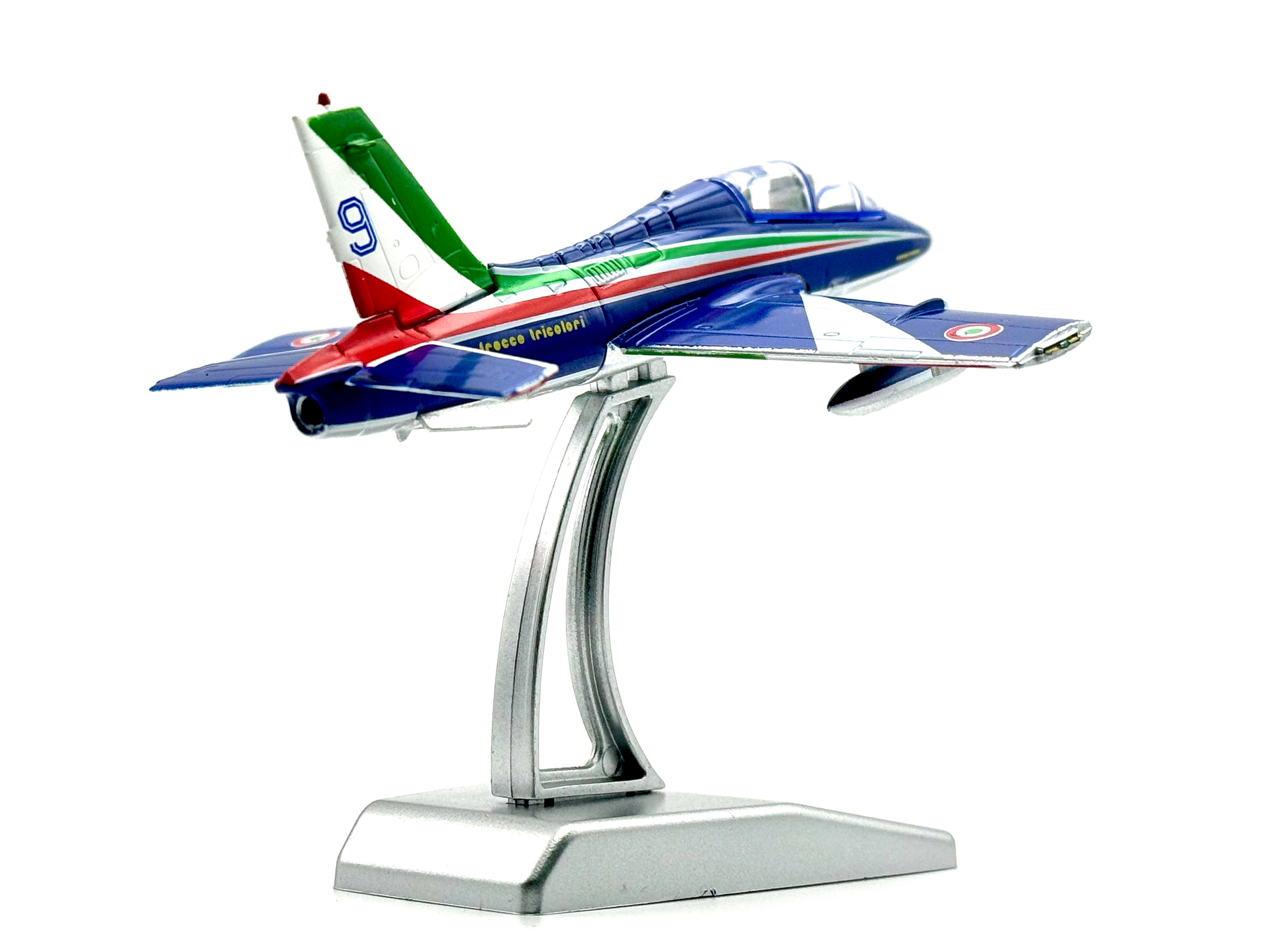 Modellino Frecce tricolori pony pan MB339A 1/100 livrea ufficiale 2025