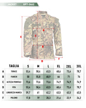 Uniforme mimetica tattica Openland da combattimento